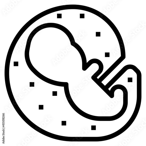 embryology outline icon