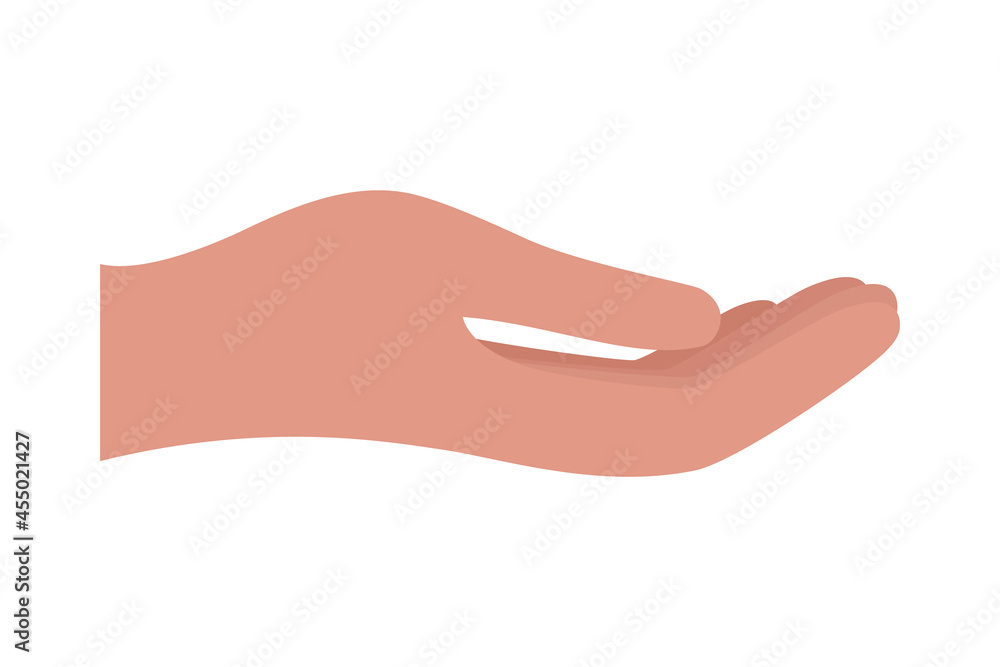 receiving hand icon receiving hand icon