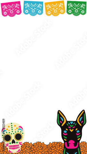 Day of the dead photography box