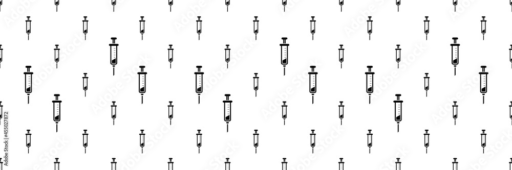 Syringe Icon Seamless Pattern M_2109001 Syringe Icon Seamless Pattern M_2109001