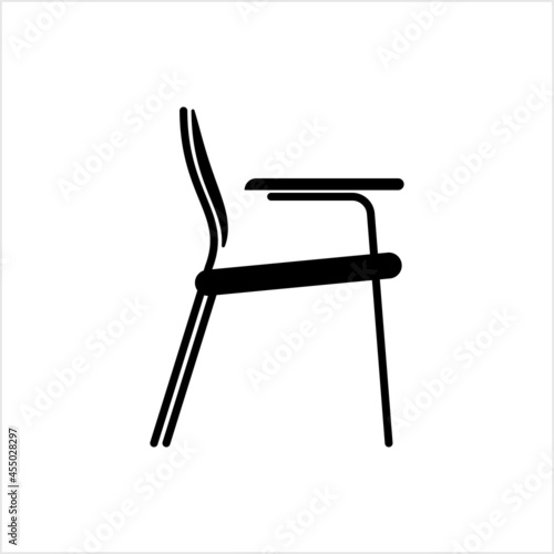 Student Chair Icon, Desk Chair, Armed Chair