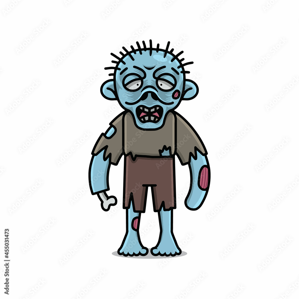 cute zombie vector cute zombie vector
