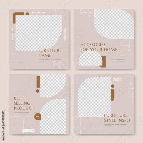 minimalist modern interior banner
