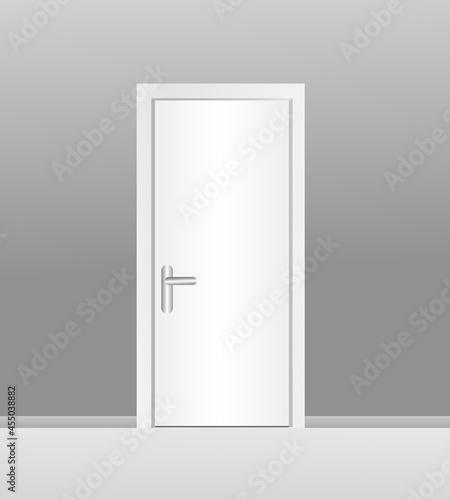 Door. Vector illustration design