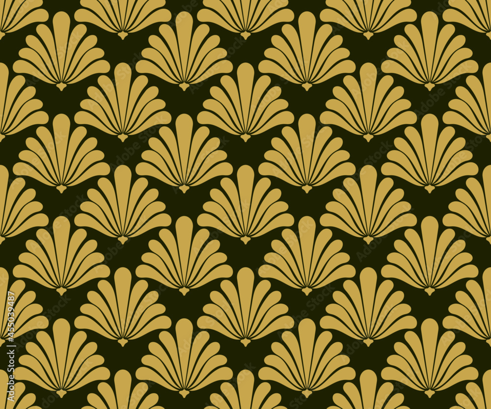 Abstract seamless pattern, Vector seamless pattern. Repeating geometric ornament . luxury gold bile color Abstract seamless pattern, Vector seamless pattern. Repeating geometric ornament . luxury gold bile color
