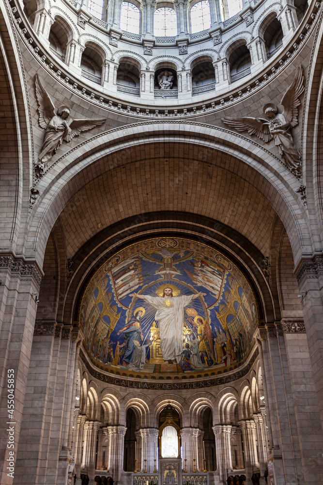 Interior of the Sancre Coeur Church