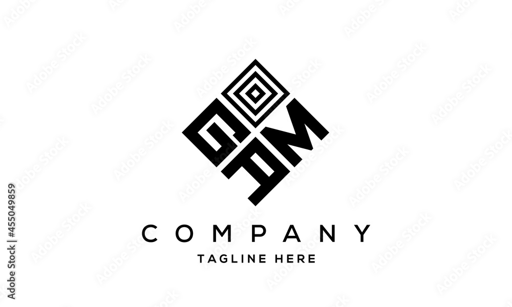GMA square three latter logo vector GMA square three latter logo vector