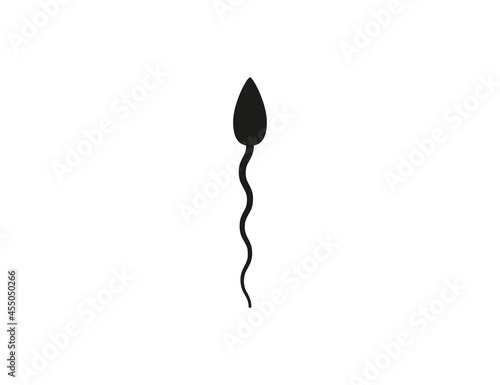 Male, reproductive, sperm icon. Vector illustration. flat design.