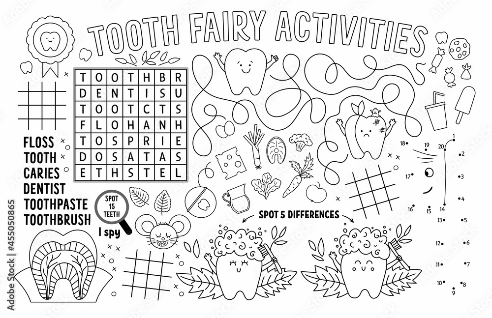 Fairy Dor Markers Activity Book For Kids Ages 4-8: Fairies