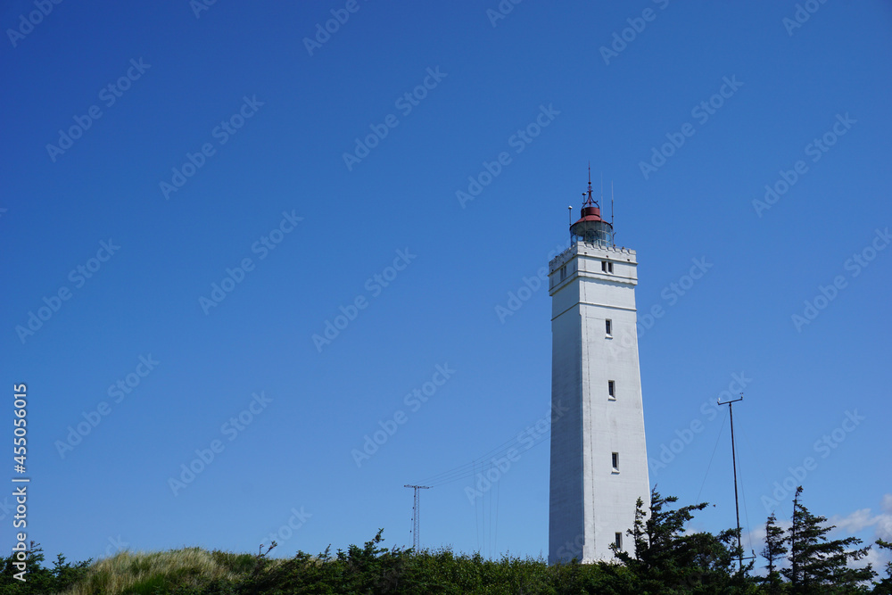 Der Leuchtturm in Blavand in Dänemark