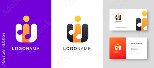 Sound wave icons set Music waves symbols Audio logos template Voice equalizer emblems idea With Premium Business Card Design Vector Template for Your Company Business