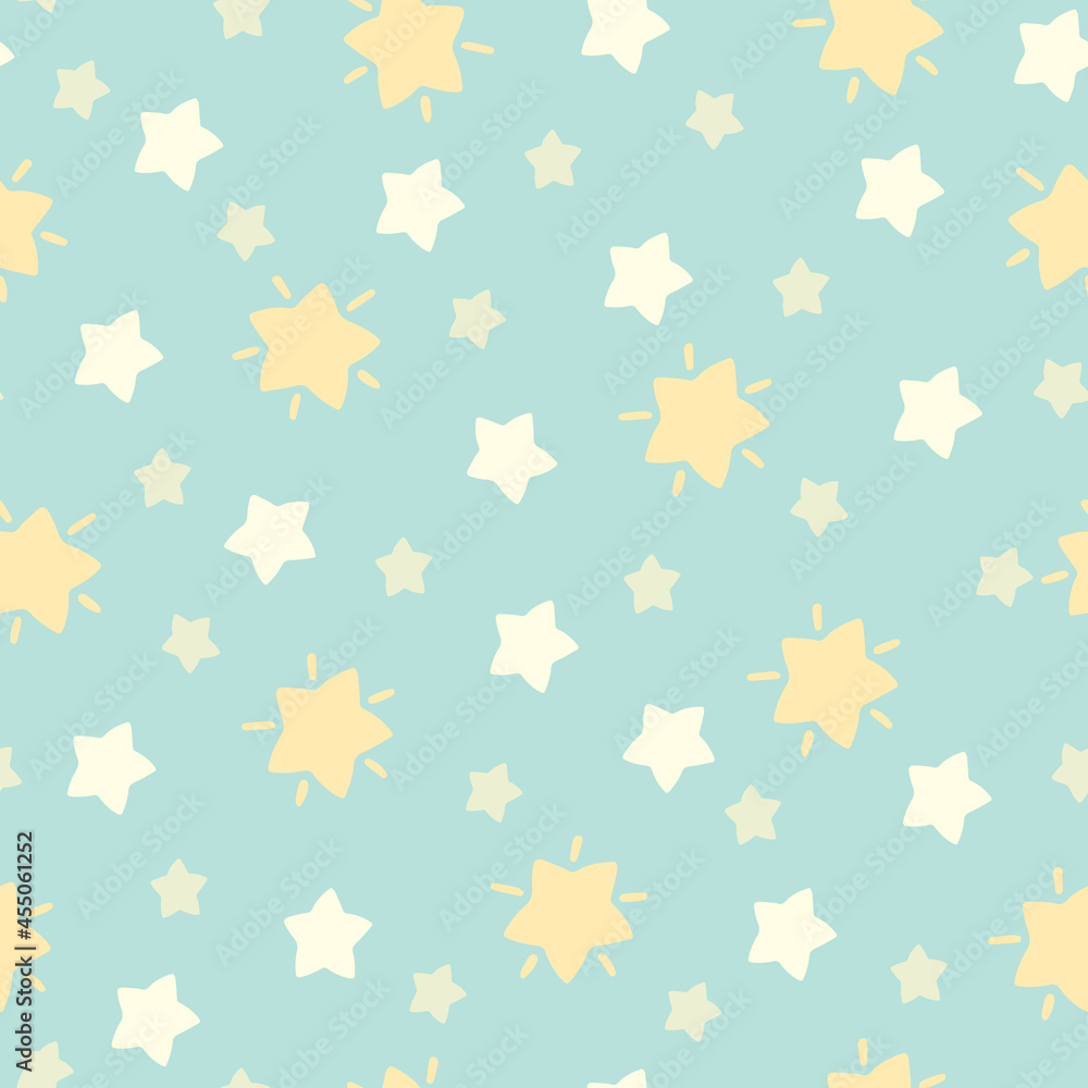 Seamless pattern for baby fabric. Seamless pattern for baby fabric.