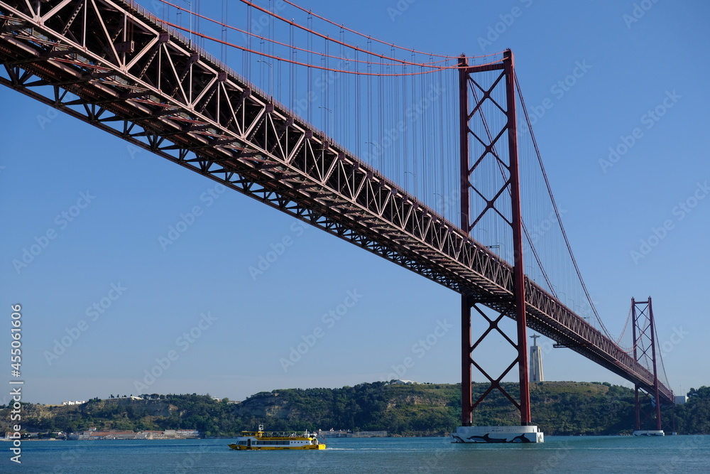 Portugal Lisbon - Ponte 25 de Abril suspension bridge