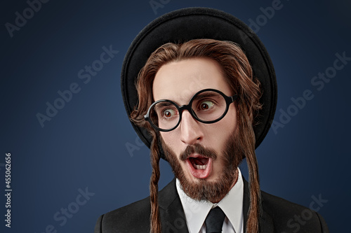 Fotografi emotional jewish man