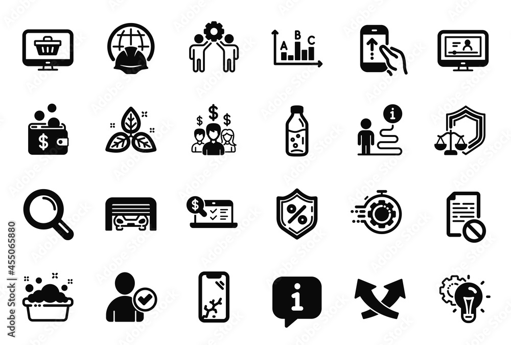 Vector Set of Business icons related to Web shop, Survey results and Global engineering icons. Parking garage, Wrong file and Water bottle signs. Info bubble, journey path. Vector Vector Set of Business icons related to Web shop, Survey results and Global engineering icons. Parking garage, Wrong file and Water bottle signs. Info bubble, journey path. Vector