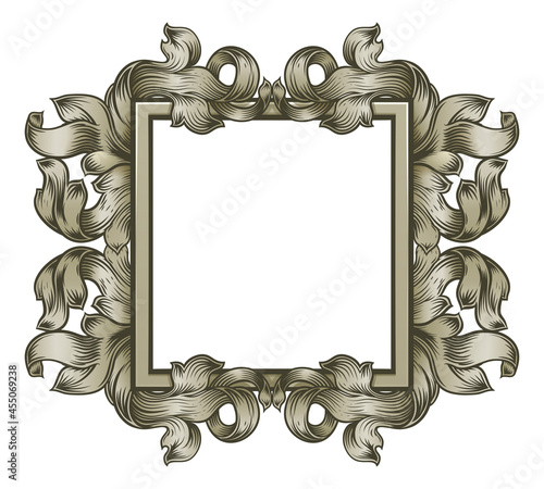 Vintage Scroll Filigree Woo...