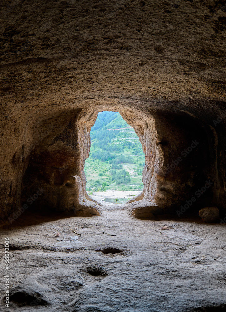 Photos from inside the Vardzia cave complex