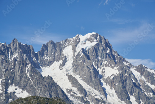 Italian Alps in summer, Mont Blanc chain part