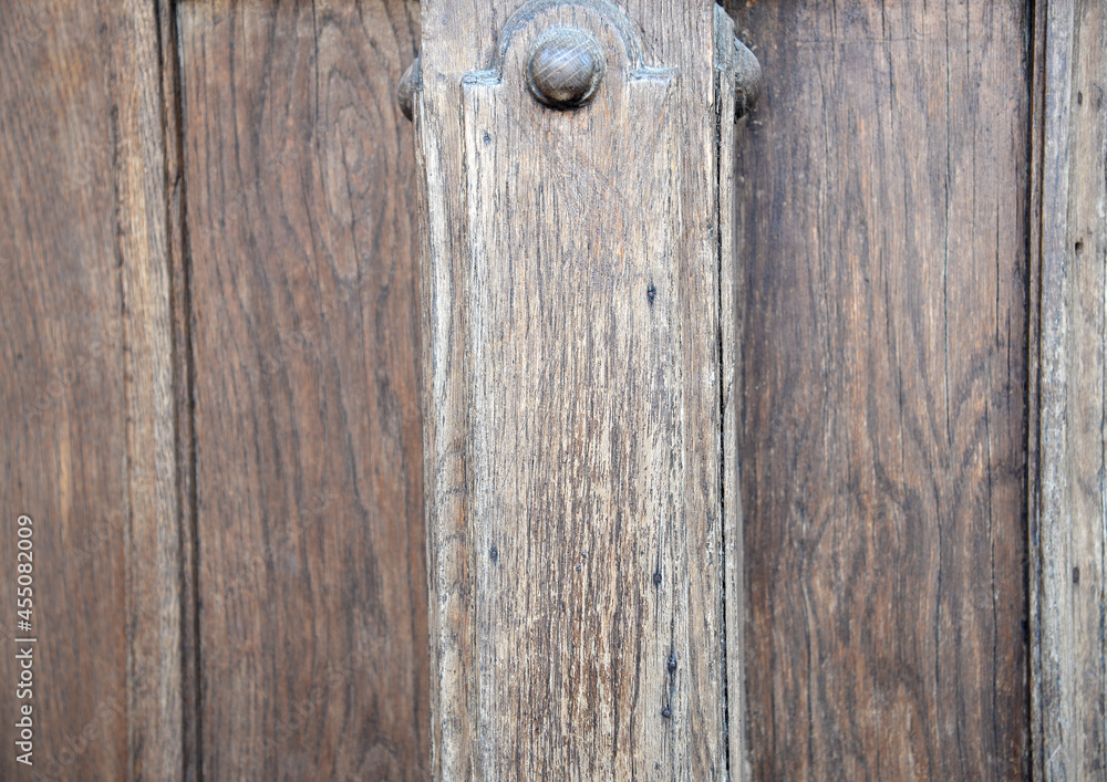 Obraz premium Vintage brown wood background texture.