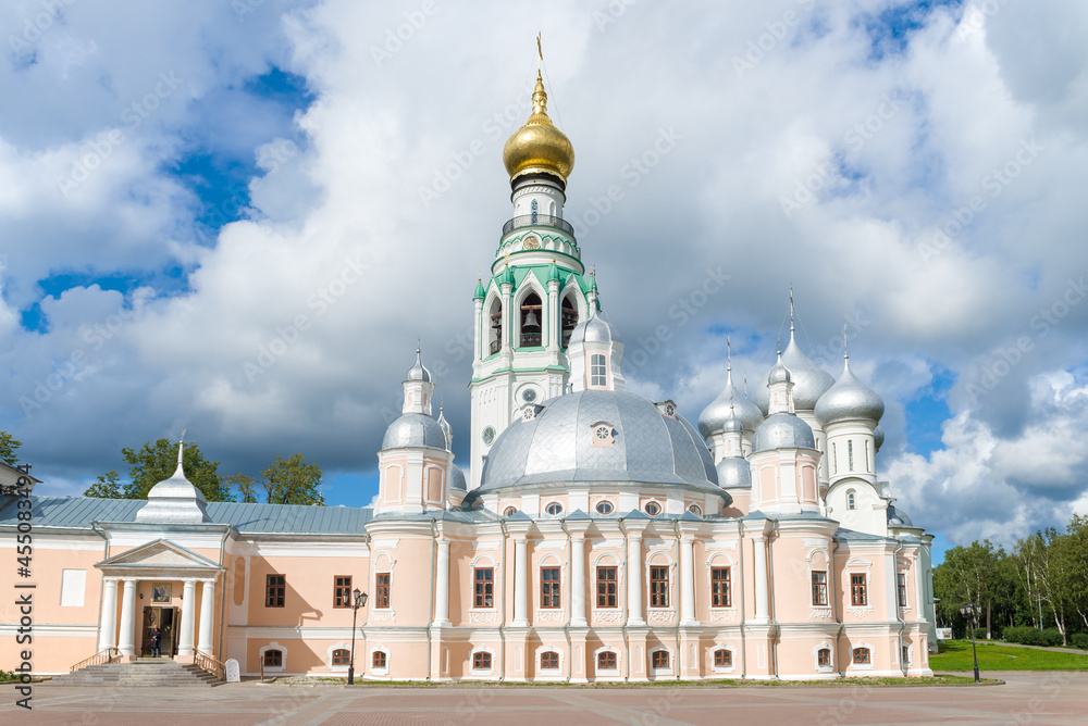 Cathedral of the Resurrection of Christ on august day. Vologda, Russia