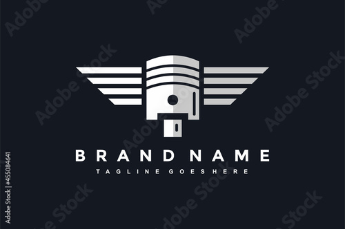 piston wing logo