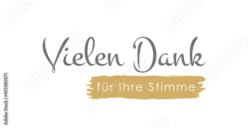 Vielen Dank für Ihre Stimme, Wahlen, Politik