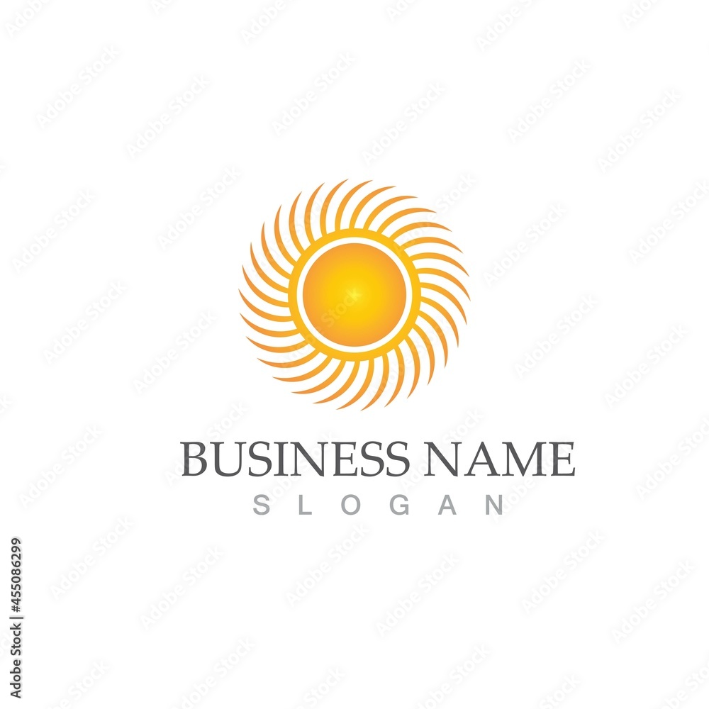 Fototapeta premium Sun Vector illustration Icon