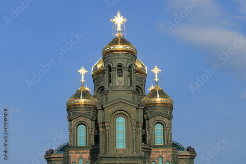 Orthodox church on a summer evening
