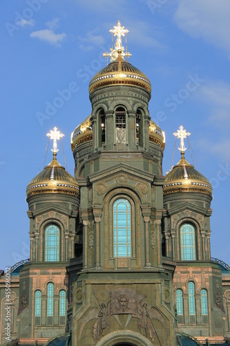 Orthodox church on a summer evening