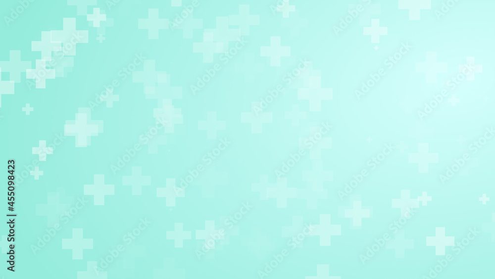 Abstract medical green blue cross pattern background. Abstract medical green blue cross pattern background.