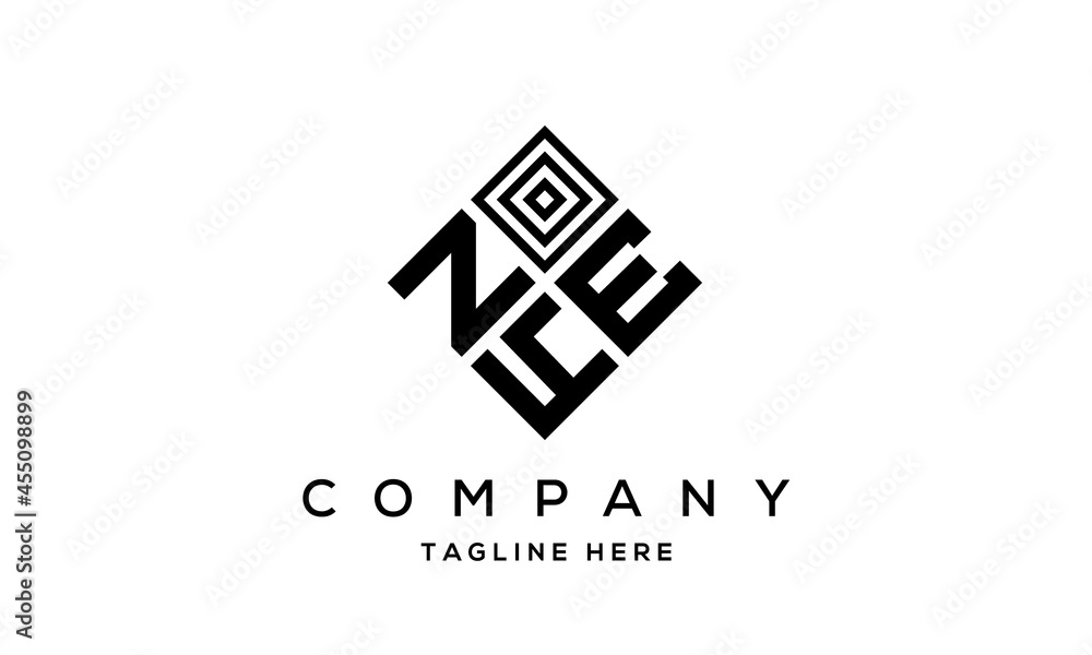 NEY square three latter logo vector NEY square three latter logo vector