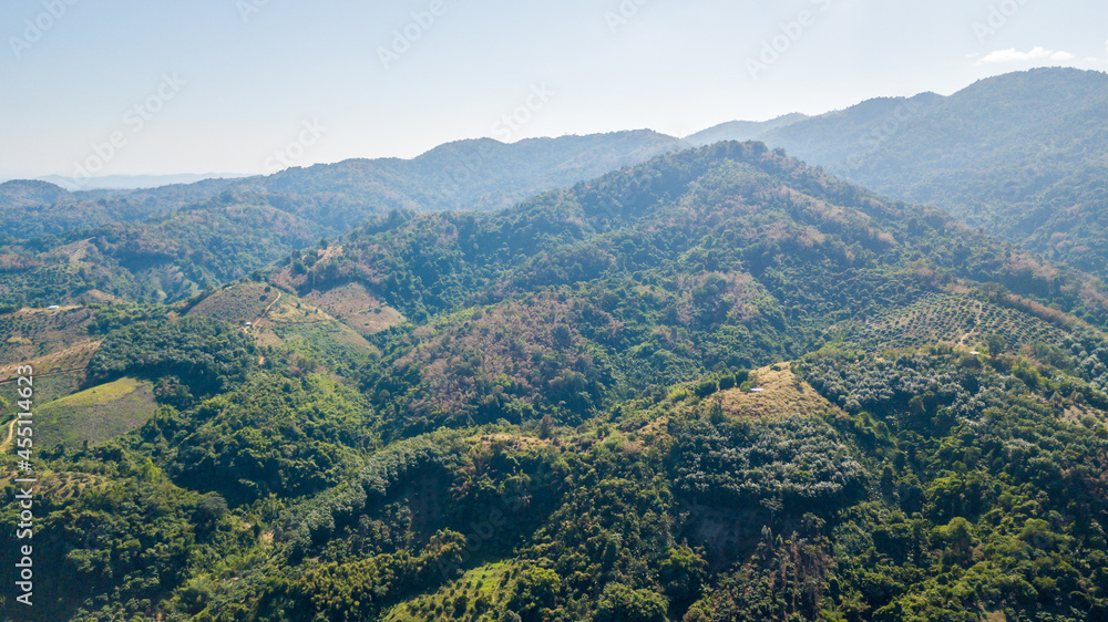 Deforestation and landuse planning  in highland at Nan province Thailand,