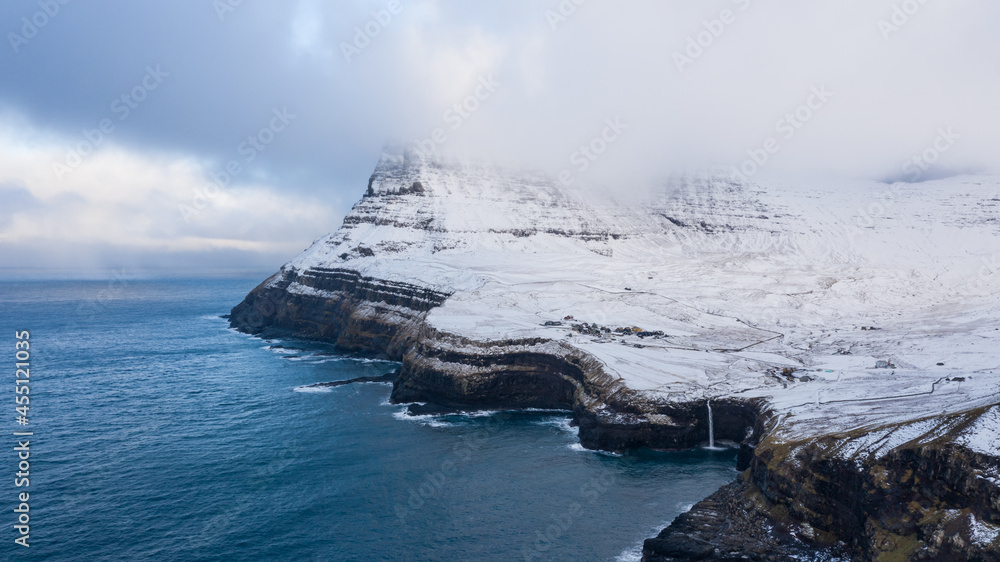 Gásadalur (Winter) (Faroe Islands)