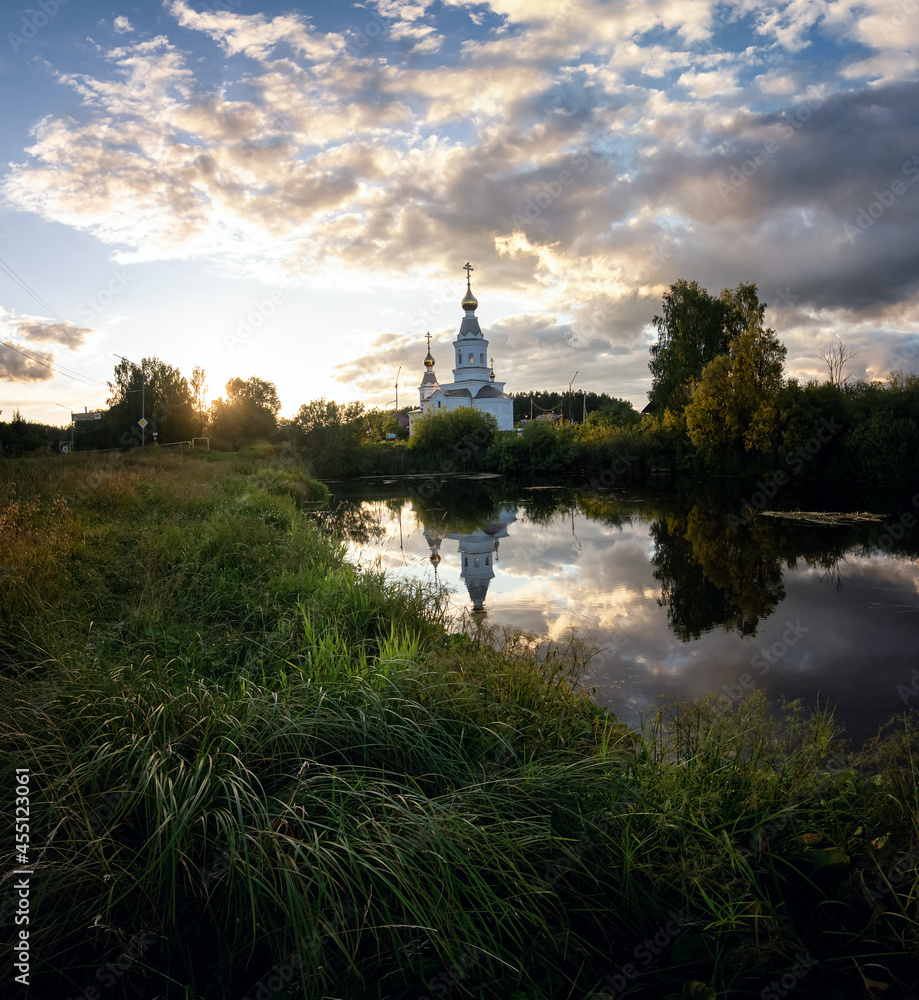 Church in the Name of the Holy Prince Alexander Nevsky, Yekaterinburg, Russia, Ural	
