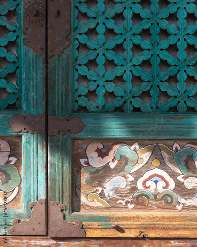 Details of korean temple