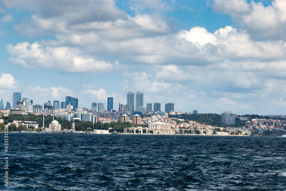 Fototapeta premium Istanbul and Bosporus strait. Turkey