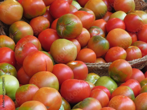 beautiful tomatoes delicious red fruit tasty natural