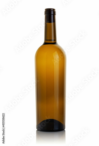 A bottle of white wine