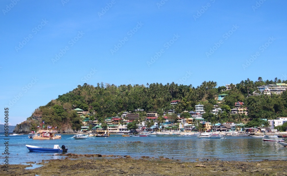 Small La Laguna beach, Puerto Galera, Oriental Mindoro, Philippines 