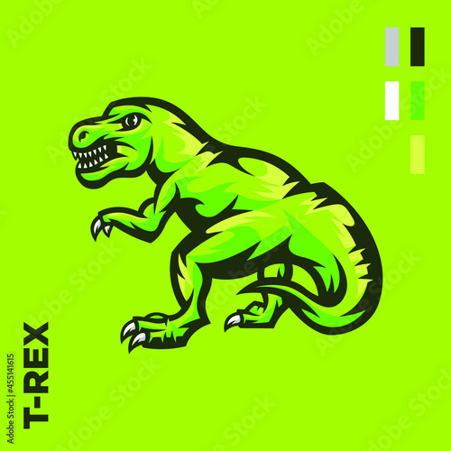 T-Rex Dinosaur Illustration