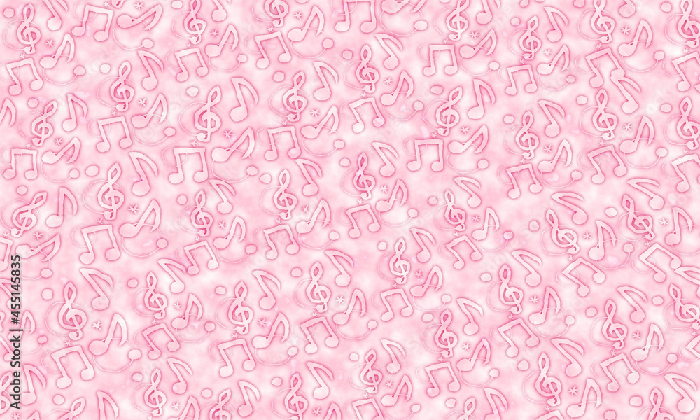 background design pink music notes. background design pink music notes.
