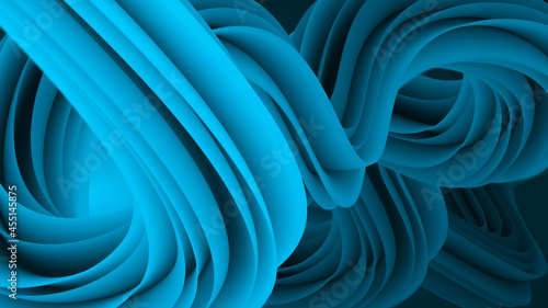 Modern abstract background for wallpaper. Blue waves abstract background