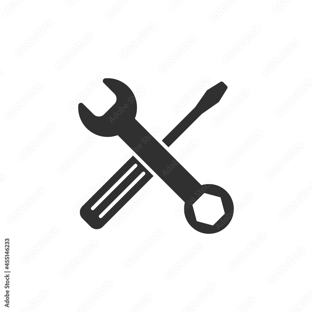 Tools icons.Vector illustration isolated on white background. Tools icons.Vector illustration isolated on white background.