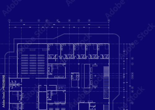 Write a blueprint hospital architecture for building.