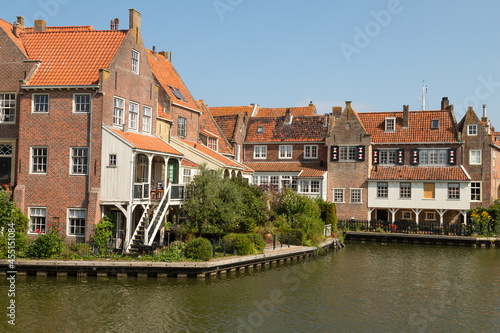 Enkhuizen, a medieval fishing town on the former Zuiderzee in West Friesland, the Netherlands.