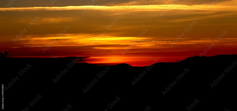 Obraz premium sunset in the sky