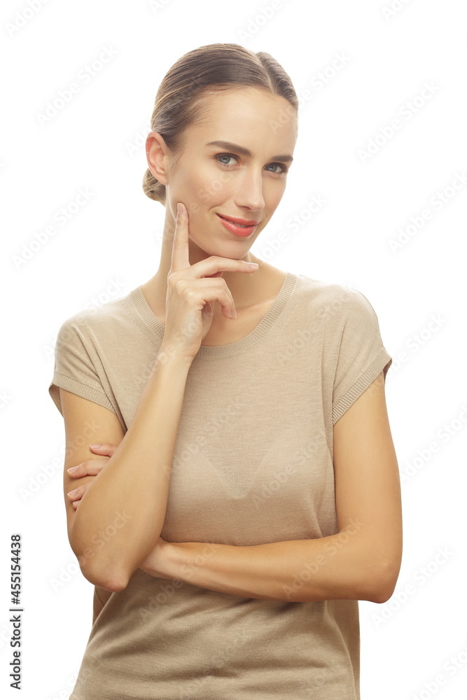 Thoughtful woman Thoughtful woman