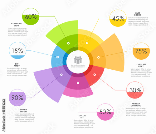 Infographic design template with place for your data. Vector illustration.