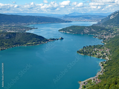 Lake Annecy in the French Alps 