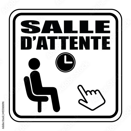 Logo salle d'attente.